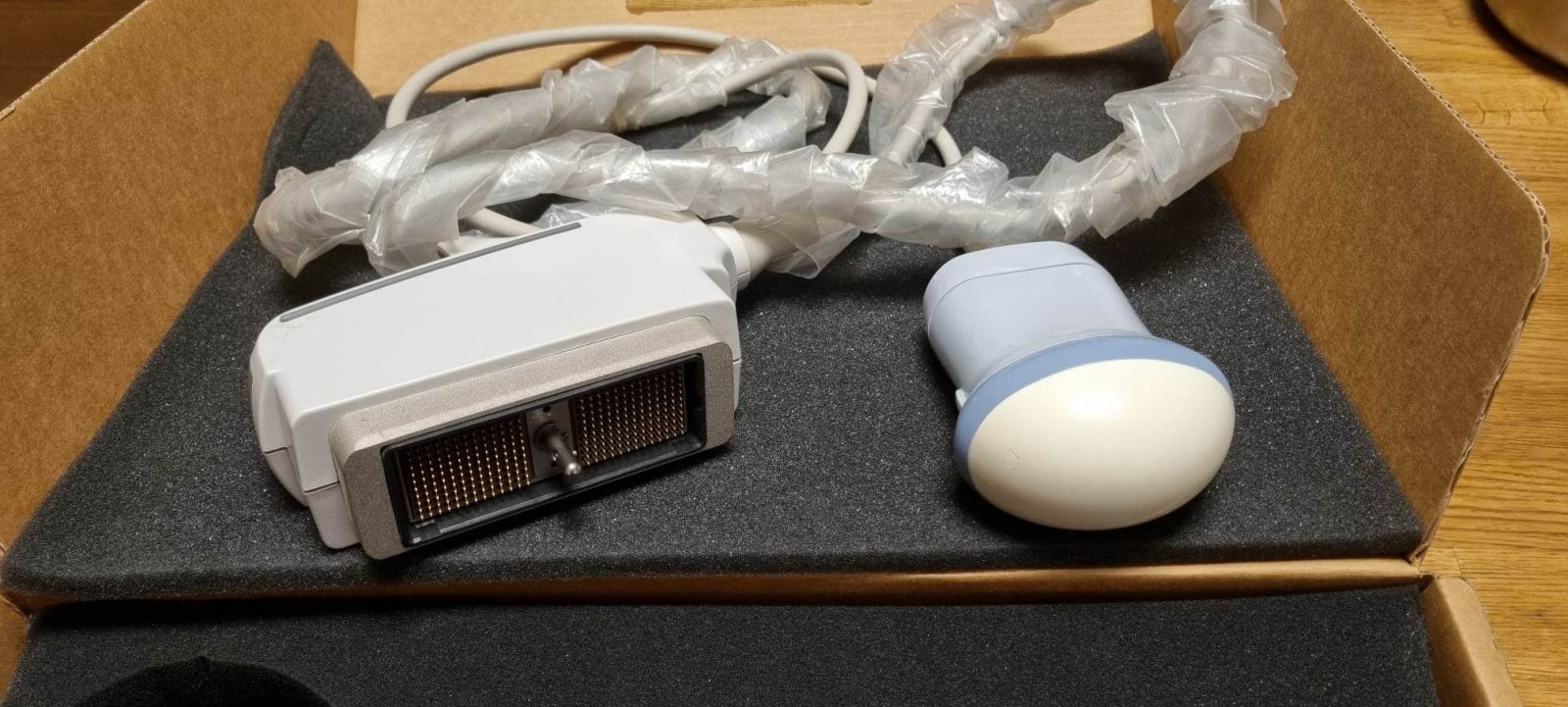 Használt 2D/3D/4D hasi vizsgálófej védőfóliával Samsung Medison uh készülékekhez