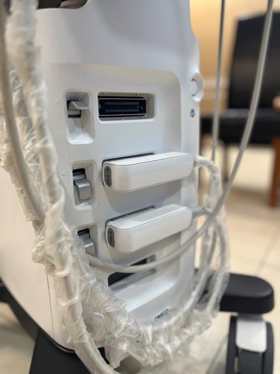 Használt Samsung HS40 ultrahang készülék 3D/4D hasi és 2D hüvelyi fejjel