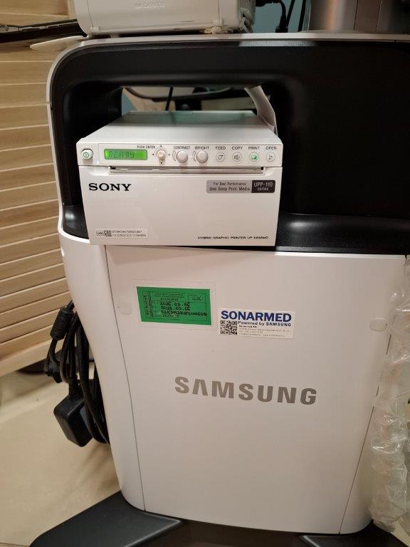 Használt Samsung HS40 ultrahang készülék három vizsgálófejjel 